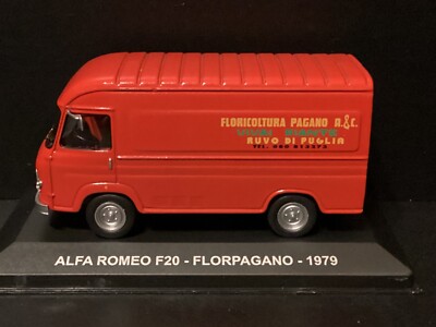 Alfa Romeo F20 Renault Super Goelette Avia A21 MAN 270 1979 Van in scale 1/43