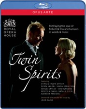 Image of Twin Spirits - Sting Performs Schumann (Blu-ray) Derek Jacobi Sting (US IMPORT)