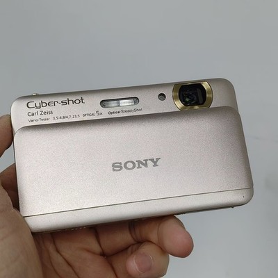Sony Cyber-shot DSC-TX55 Digital Camera Gold 5x Optical Zoom 16.2 MP Auto Focus