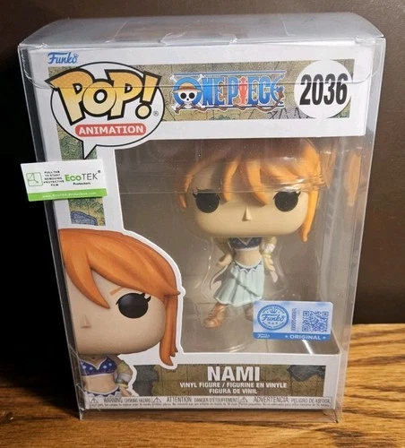 Funko Pop Animation One Piece Nami #2036 With Protector