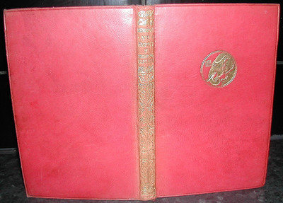 RUDYARD KIPLING : Rewards & Fairies IF 1917 RED LEATHER HB Witches FANTASY illus