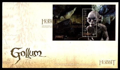 Mayfairstamps New Zealand FDC 2012 the Hobbit Gollum First Day Cover aax_33725