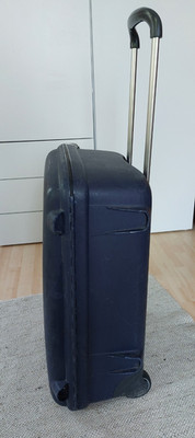 Samsonite Koffer Hartschale Anthrazit Trolley Reisekoffer 2 Rollen gebraucht