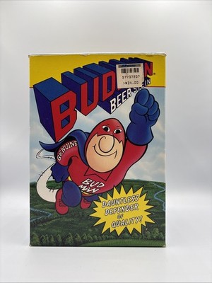 Vintage 1989 Budweiser Bud Man Beer Stein Ceramic Budman Collectors Edition New