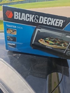 Noir & Decker T01420B Tortue classique-R-Oven 4-Slice Four à grille-pain de comptoir - Nouveau