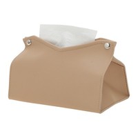 Taschentuchbox-Abdeckung,Rechteckig,Khaki,1 StüCk