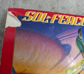 Sol-Feace (Sega CD, 1992) With Case And Manual