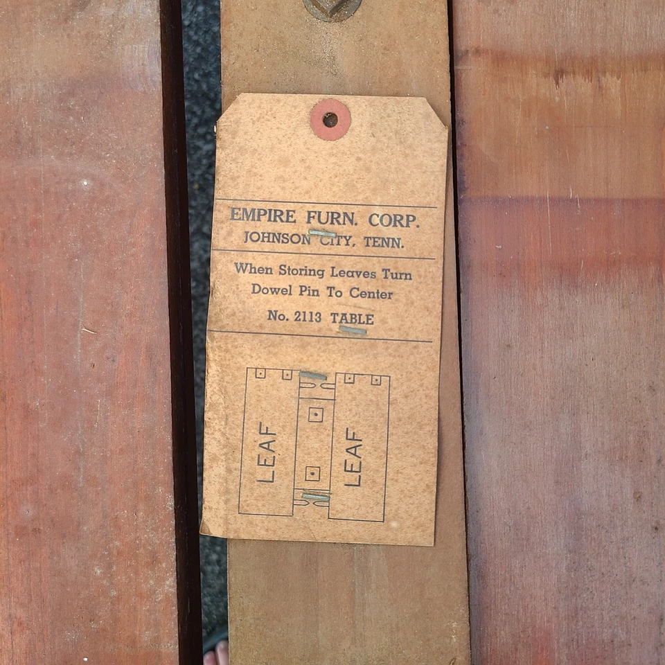 RECOGIDA LOCAL en Mayfield KY Empire Muebles Mesa Hoja Caída Muy Antigua con 5 Silla Foto 2 de 4