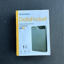 UnionSine DataPocket External Hard Drive 1TB  Sealed  B1