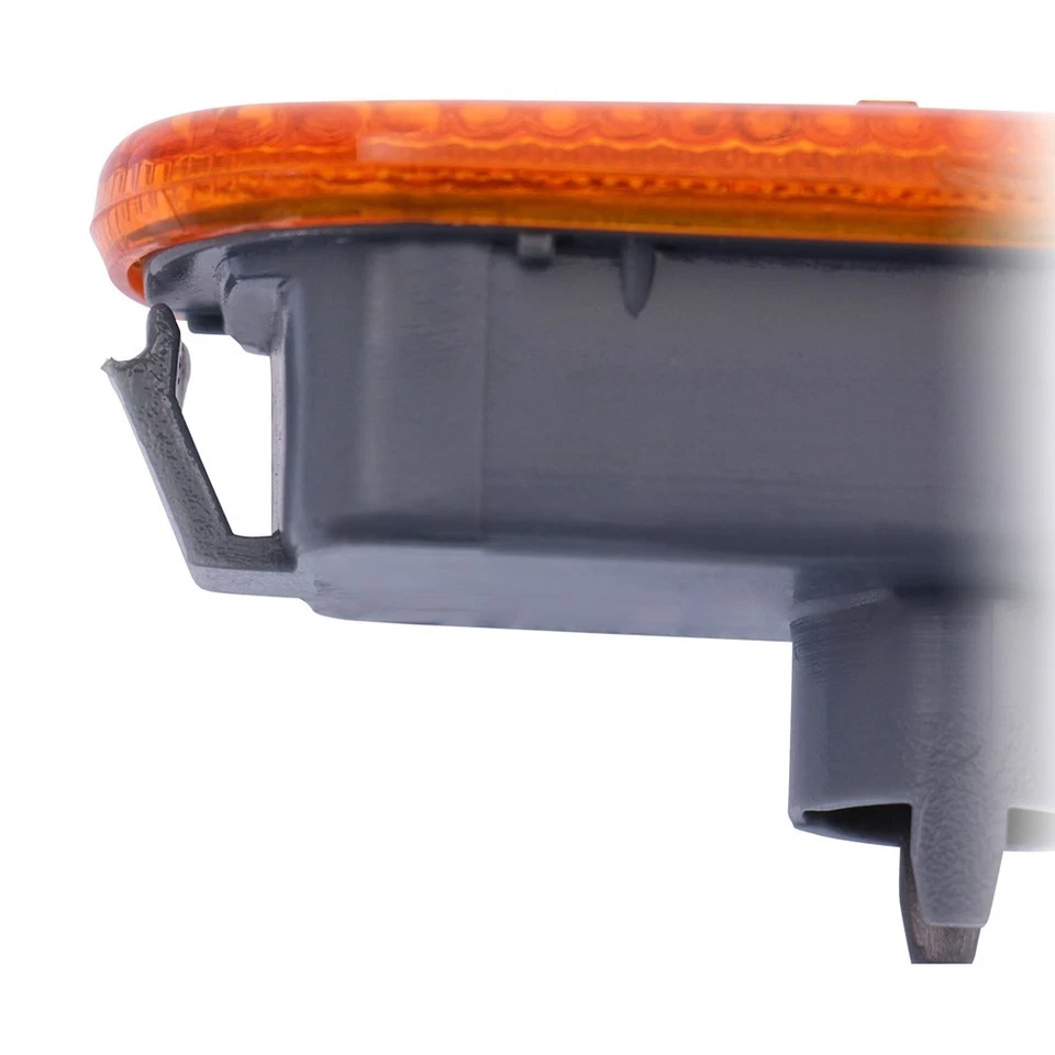 INDICATORE DI DIREZIONE ATEC OVALE GIALLO SINISTRO DESTRO PER VW TRANSPORTER BUS - Immagine 4 di 4