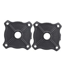 Rear Axle Wheel Hubs, 2pcs 23 Tooth Spline 4 Stud Wheel Rear Axle Hub Fit for