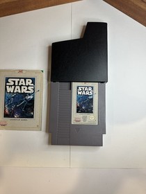 VINTAGE 1991 NINTENDO ENTERTAINMENT SYSTEM NES STAR WARS GAME CART BOXED PAL A
