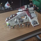 LEGO Star Wars Republic Attack Gunship 7676 Complete Set with Minifigures