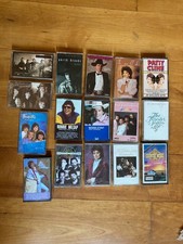 Vintage Lot of 16 Country Music Cassette Tapes Random Artists