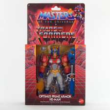 Transformers MOTU Optimus Prime Armor He-Man Action Figure