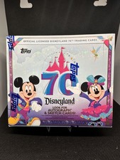 2025 Topps Disneyland 70th Anniversary Factory Sealed Hobby Box Sealed New!
