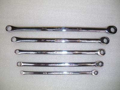 Snap-on Tools 12 Point Flank Drive  High-Performance Ratcheting Box Wrench Set