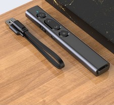 One-Piece Magnetic PPT Remote Control Pen Wireless Presenter Laser Pointer