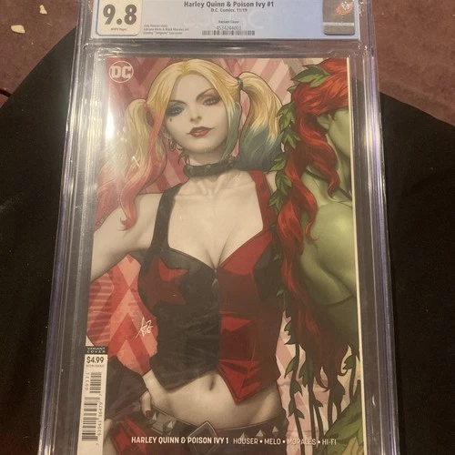 harley quinn poison ivy 1. Cgc Graded 9.8