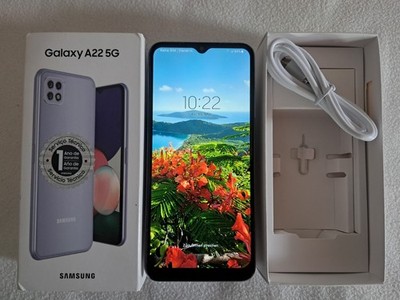 Samsung Galaxy A22 5G 128 GB!  Lila/Violet  ohne Simlock Dual SIM