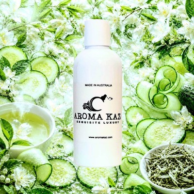 White Tea & Cucumber Body Wash & Shower Gel Vegan Cruelty-Free 3 Sizes