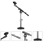  Low Profile Mic Arm Microphone Stand Desk Mounted Clamp Adjustable