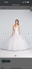 DAVID'S BRIDAL Extreme Ball Gown Hoop Plus Size Slip Size S STYLE BGHOOPSLIP