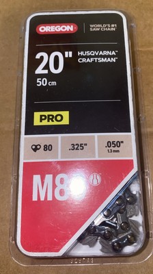 20'' CHAINSAW CHAIN Pro Oregon M80 .325'' pitch/.05''ga. NEW Husqvarna Craftsman