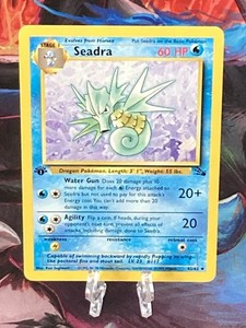 1995 seadra pokemon card value - PreRelease Promo #9/132 variation to centering Seadra 40/95 Price 2026 |