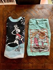 Grateful Dead Winter Sweater & Jerry Garcia T-Shirt - Size Medium - Brand New