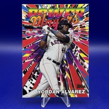 2025 Topps Series 1 Celebration Yordan Alvarez Power Players #PP-7 Astros