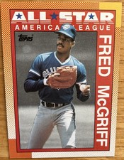 1990 Topps Baseball #385, Fred McGriff
