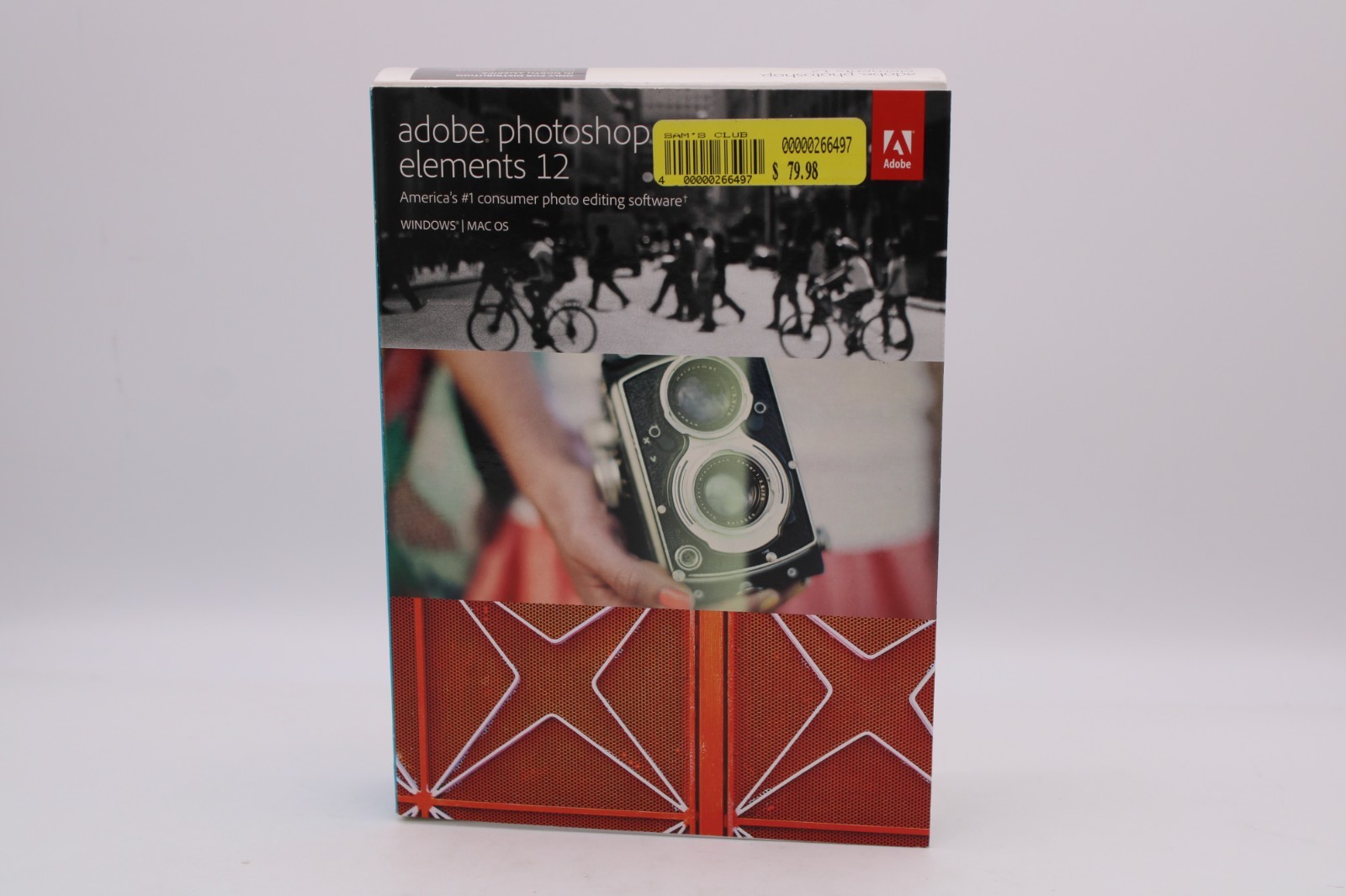Adobe Photoshop Elements 12 For Mac and PC NEW Factory Sealed