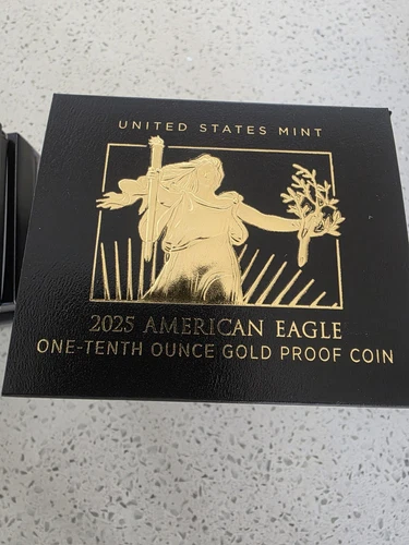 2025-W American Gold Eagle 1/10 oz Proof — photo from the most recent tracked eBay sale