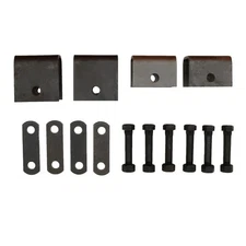 Leaf Spring Hanger Kit for Double Eye Springs Trailer Single Axle 3500lb