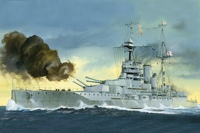 Trumpeter 5797 1/700 HMS Queen Elizabeth Britisches Schlachtschiff 1918 (Neu