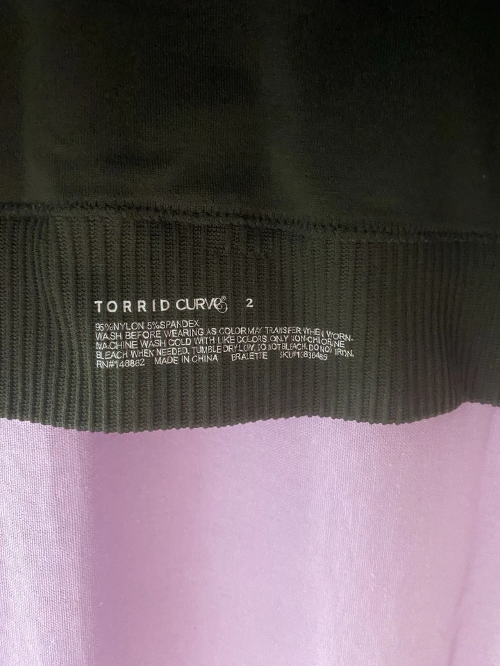 torrid 2 bralette - Image 2 of 2