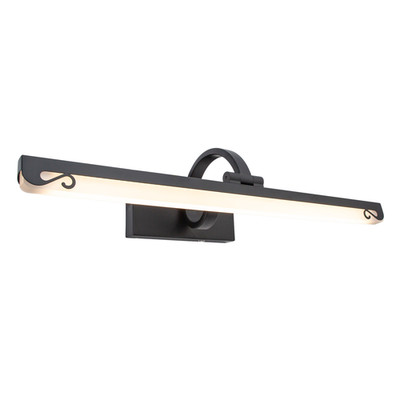 Schwarz gemusterte kabellose wiederaufladbare LED Touch dimmbare Bilderleuchte von Hap...