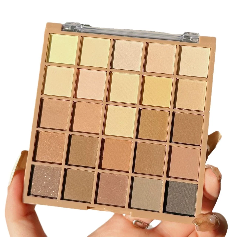 New 25-Color Eyeshadow Palette Matte Glitter Travel-Friendly - Image 3 of 4