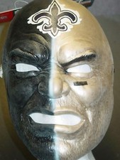 NFL New Orleans Saints Fan Face Mask, NEW