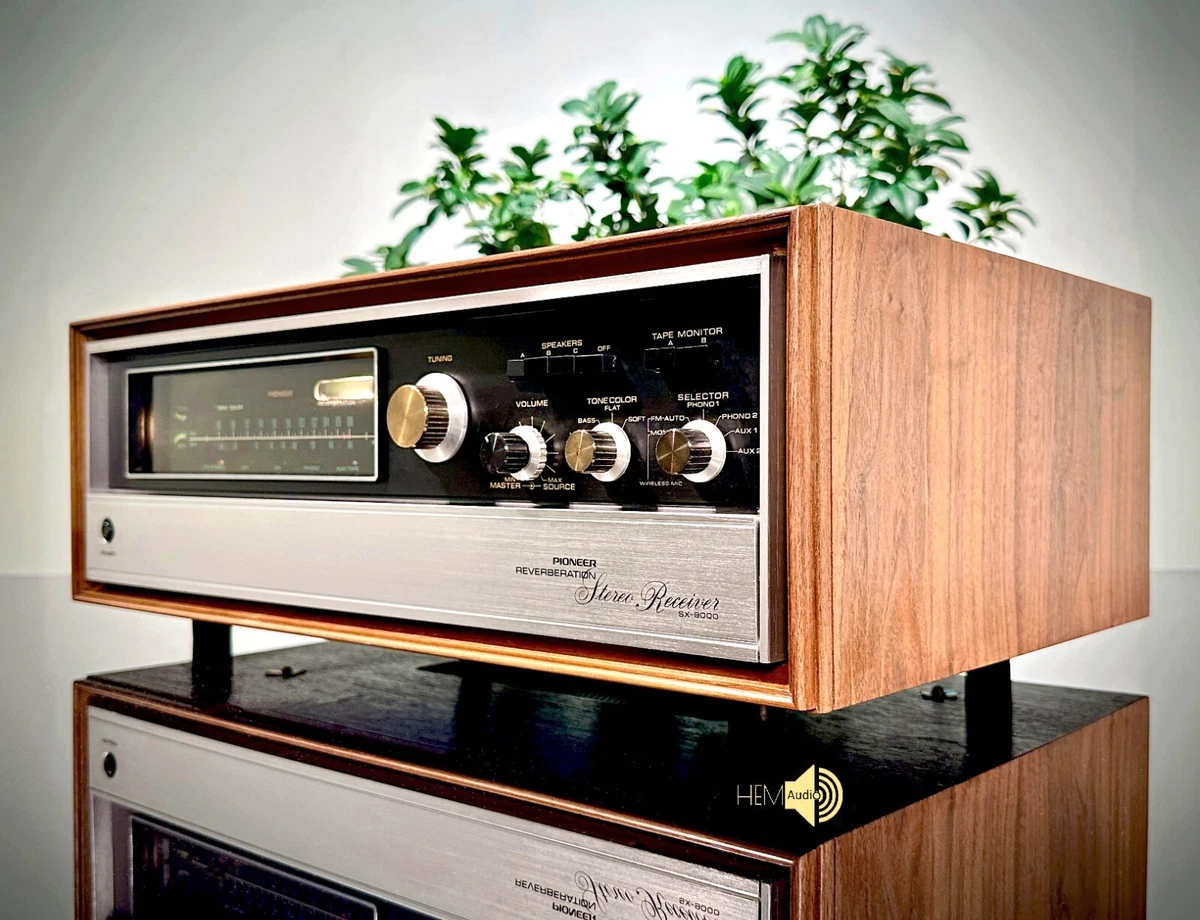 PIONEER SX-9000 Reverberation Stereo Receiver, exklusiv Vintage, Top Revidiert!