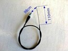 <!--F#f_0-->98cm 110mm THROTTLE ACCELERATOR CABLE 50cc 90cc 110cc 125cc DIRT PIT PRO<!--F/-->