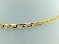 9ct Gold Rada Anklet  10 inch  NEW  "UK HALLMARK"   AK912/0007