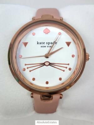 kate spade 腕時計　HOLLAND ベージュ kate spade new york Women's Holland Three-Hand Rose Gold-Tone