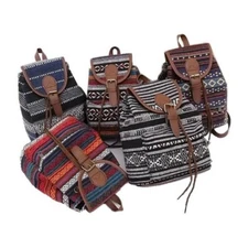 Backpack Aztec Style Native Boho School Bag Southwestern Navajo Pattern Bookbag