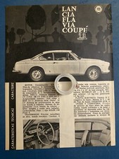 Rara Pubblicita’ LANCIA FLAVIA Coupe’ 1.8 Pininfarina 1965