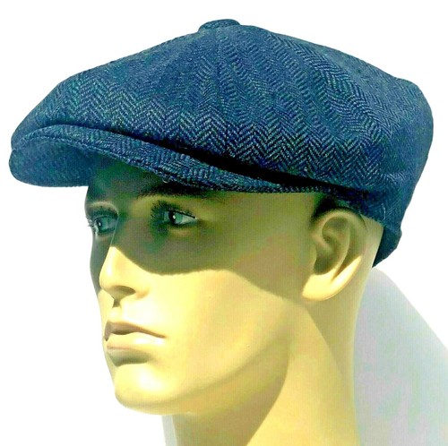 Bakerboy Hat Newsboy Wool Gatsby Blue 