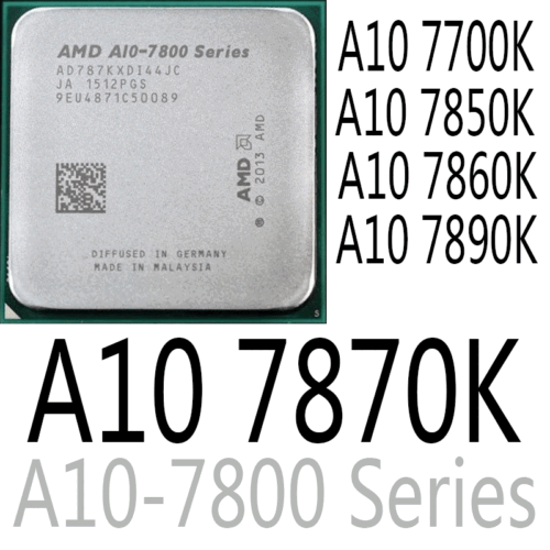 AMD Phenom A10-7700K A10-7850K A10-7860K A10-7870K A10-7890K CPU Processor - Afbeelding 1 van 5