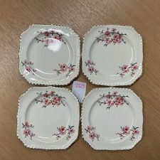 Old English Jonson Brothers Rimmed Sherry Blossom Side Pates 7 in Across.