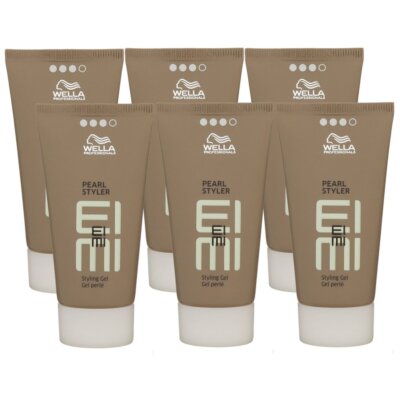 Wella Pearl Styler Gel 6 x 30 ml Haargel Styling Gel Set